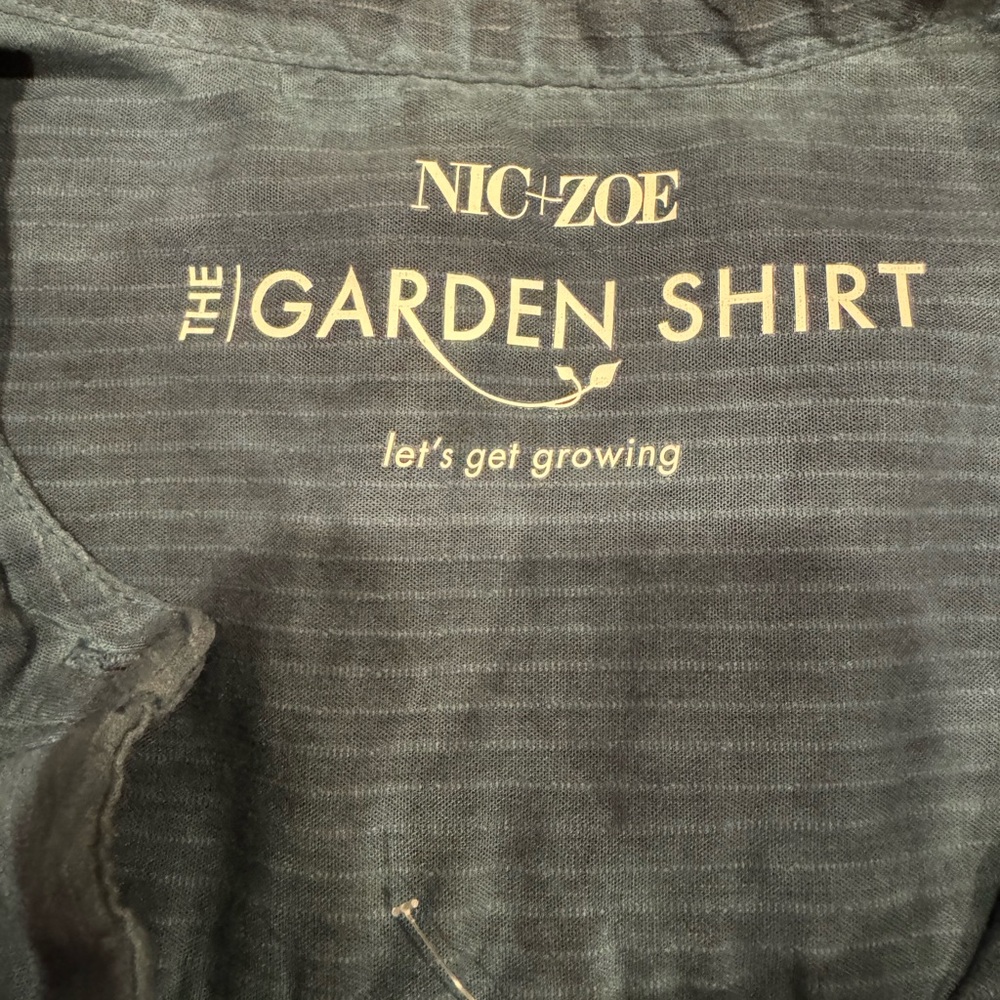 Nic + Zoe “ The Garden Shirt” Tunic NWT Size Small - Picture 5 of 10